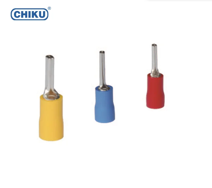 PTV3.5-10  Round Pin Wire Terminal Connector Electrical Crimp PP Insulated Terminal