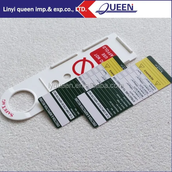 Scaffolding scaff and ladder tag