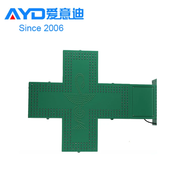 LED Acrylic Sign,LED Open Sign,LED Green Pharmacy cross Sign