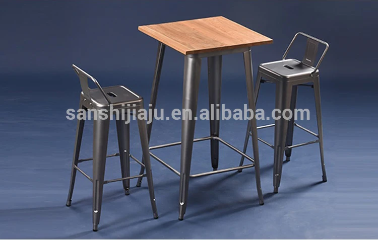
Wholesale insdtrial vintage style metal bar chairs stools for singer 