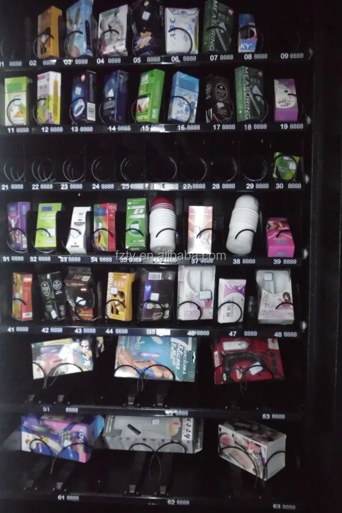 Big combo sex products vending machines