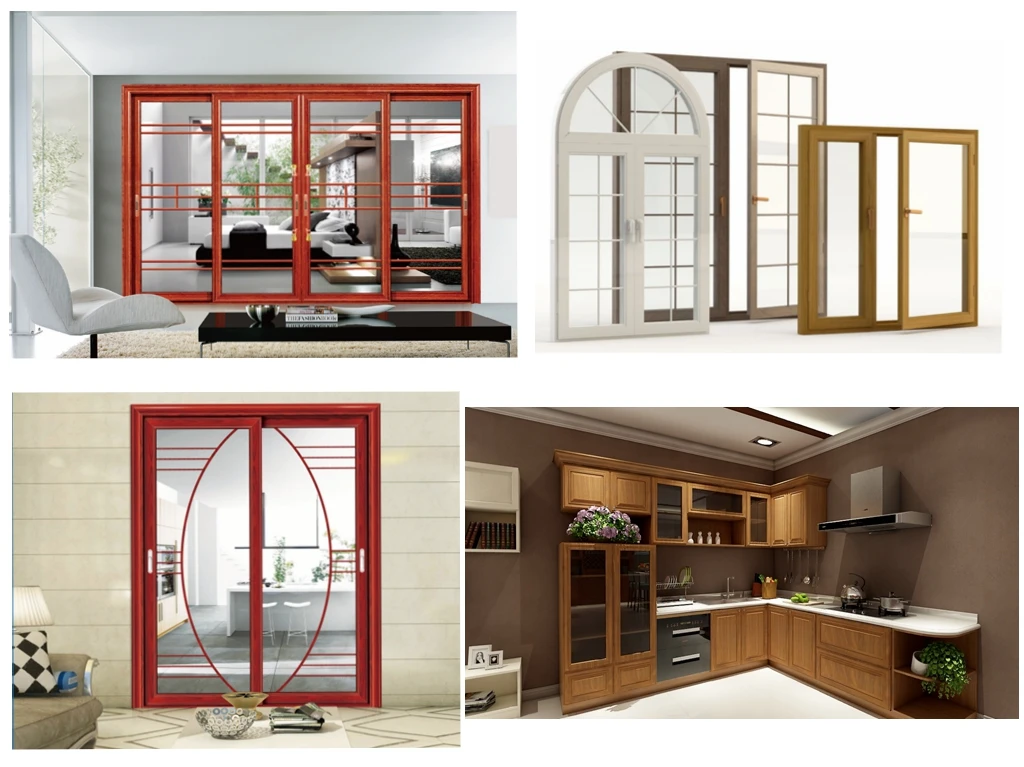 Aluminum Profiles Furniture Accessories Manufacturer Extruded Sliding Door Aluminum Profile