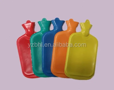 High Quality Classial Colorful Natural Rubber Hot Water Bag/hot water bottle with knitted cover/knitting cover
