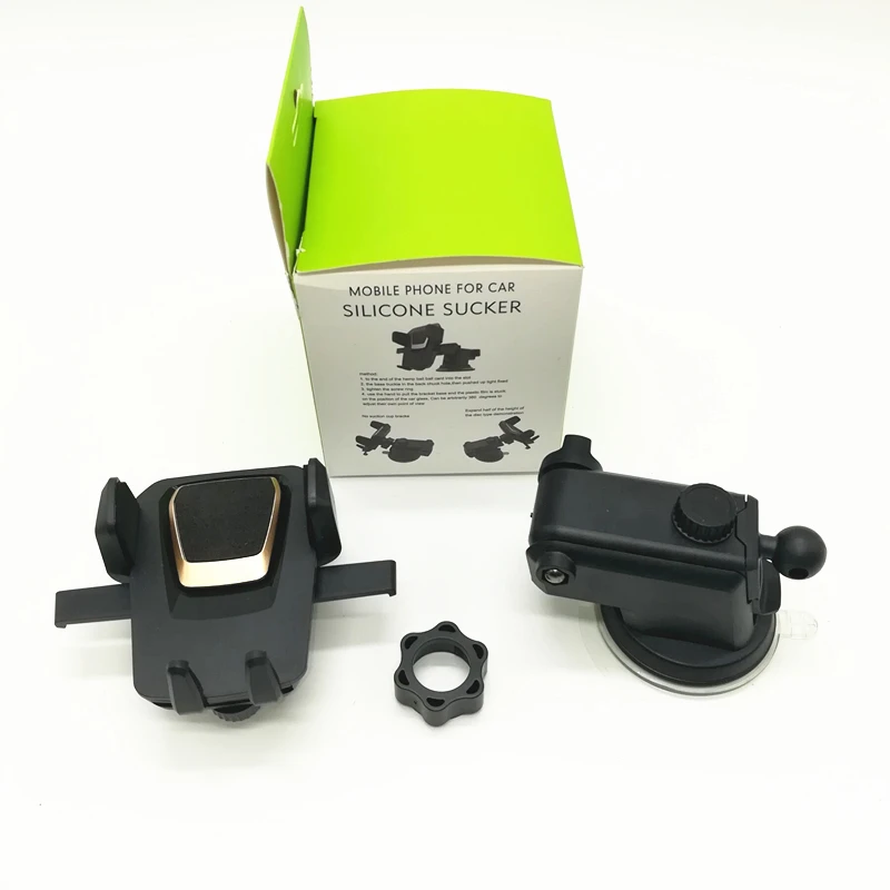 
factory price Long neck car phone bracket windshield suction universal mobile phone stand holder 