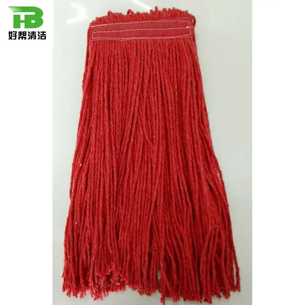 B11050 cut end cotton mop head industrial mop refill wet mop head