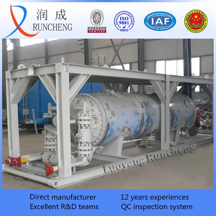 LRC series pressure vessel stainless steel tube heat exchanger for oilfield use