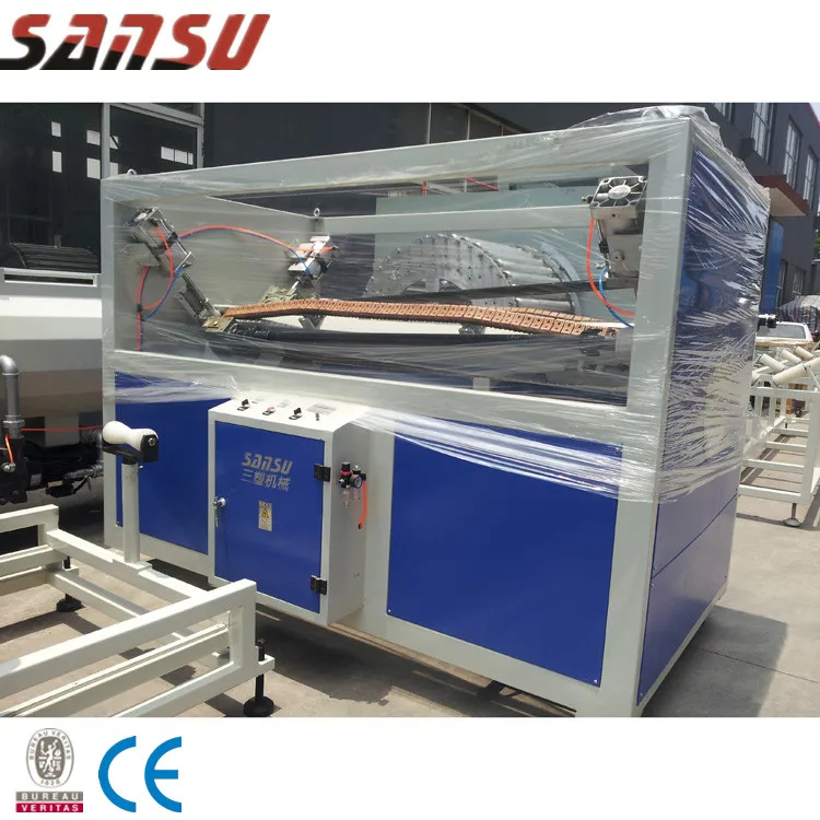 plastic PE PP pipe manufacturing extrusion production making machine extruder machinery line