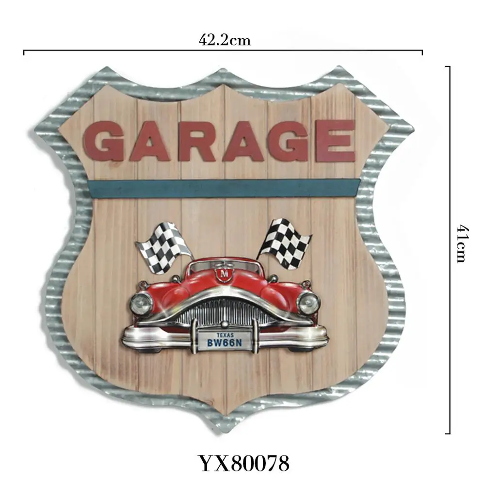 
Extra white large metal and wood wall art 