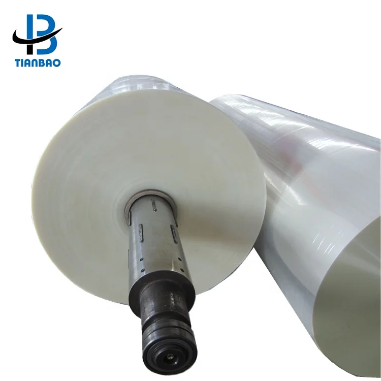 BOPP Film In Transparent Clear Plastic Film Clear Mylar Film Roll