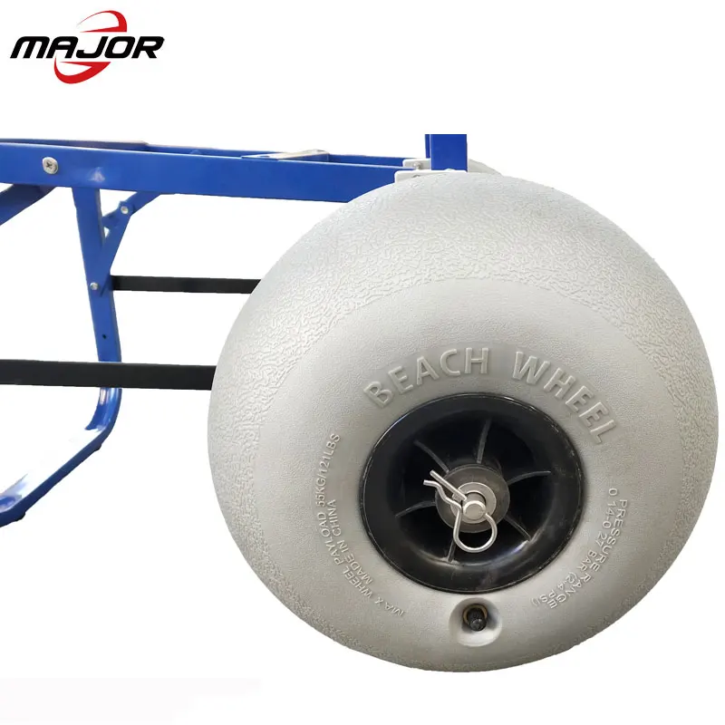 Складной прицеп для доски для серфинга, Пляжная тележка, рыболовная тележка, надувная пляжная тележка с воздушным шаром