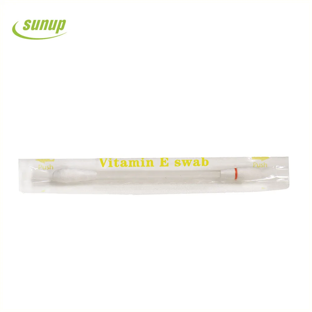 
Vitamin E Oil Swab VE Oil Cotton Stick Moisturize Lips Teeth Whitening Beauty Use VE Swabs 
