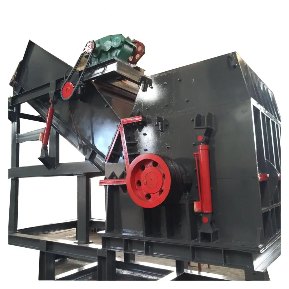 
Metal shredder can crusher machine 