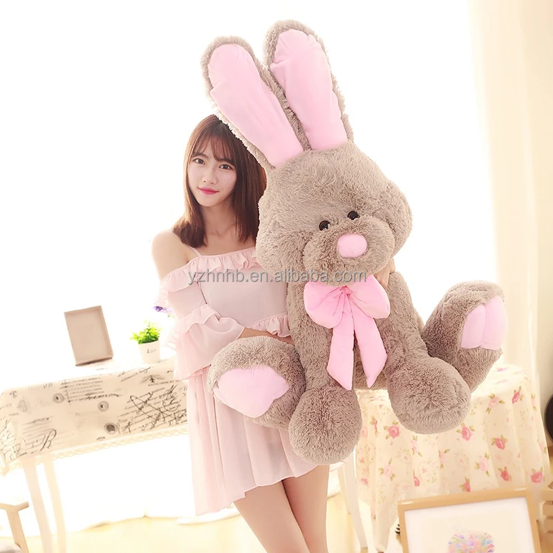 Manufacturer promotion customized size Easter Bunny plush toy plush animal super soft cute giant cartoon rabbit toy