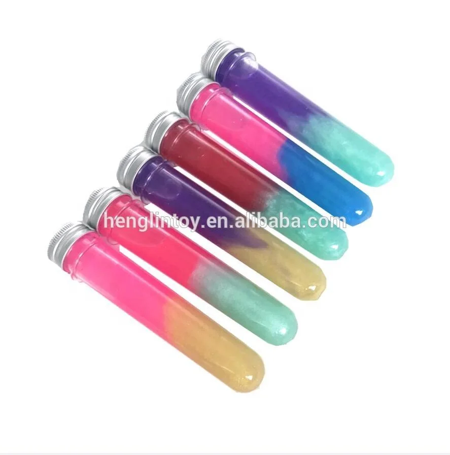 Factory custom test tube slime crazy novelty slime toys 18040704
