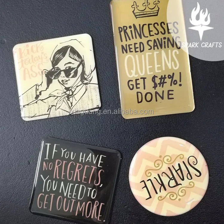 Christmas Custom resin fridge magnets