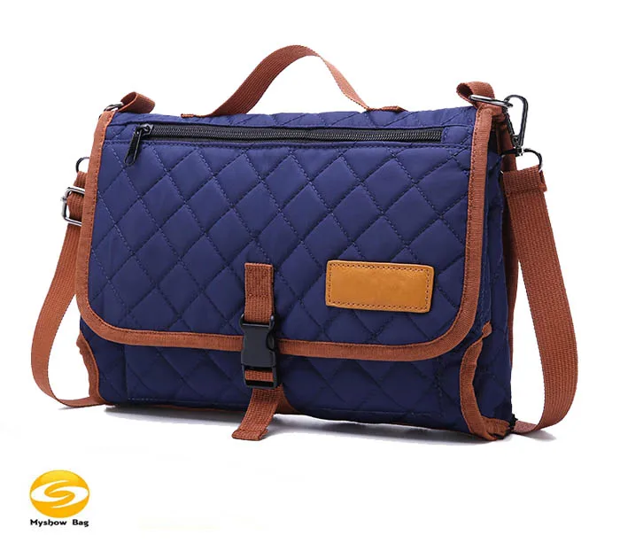 
quilted nylon portable baby changing pad waterproof changing mat buddy bag with small pillow for the baby 