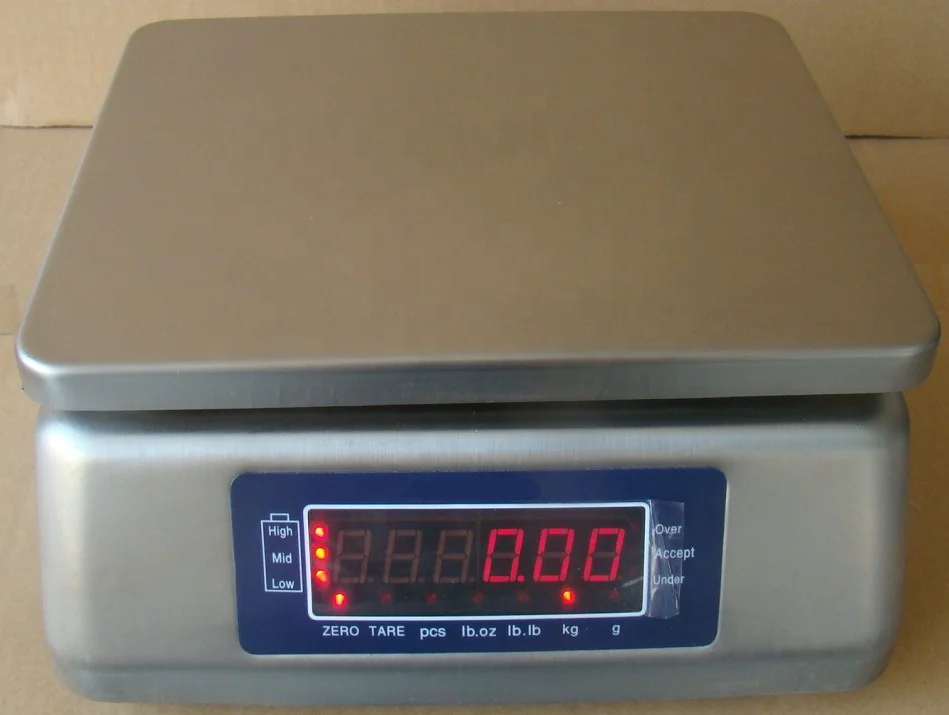 Waterproof Digital Scale 30kg Balanza Digital 0.01g