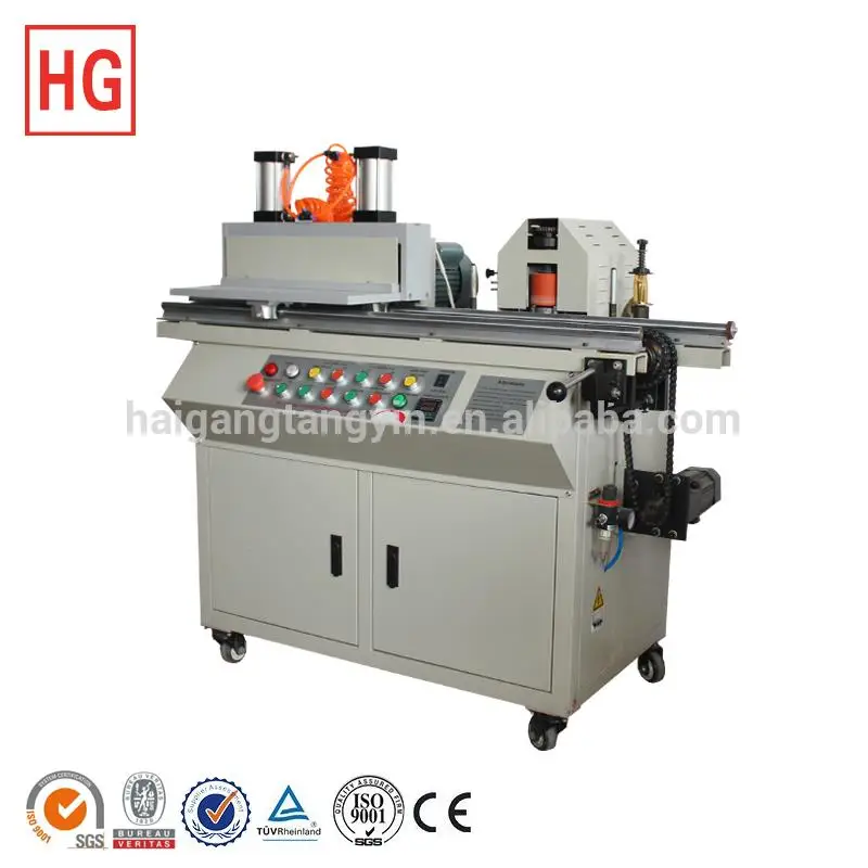 Automatic hot foil book edge gilding/banding machine