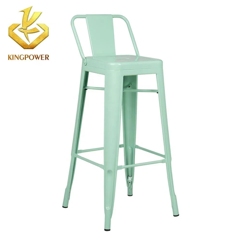 Promotional Elegant industrial metal bar stools and chairs breakfast bar chair bar chairs