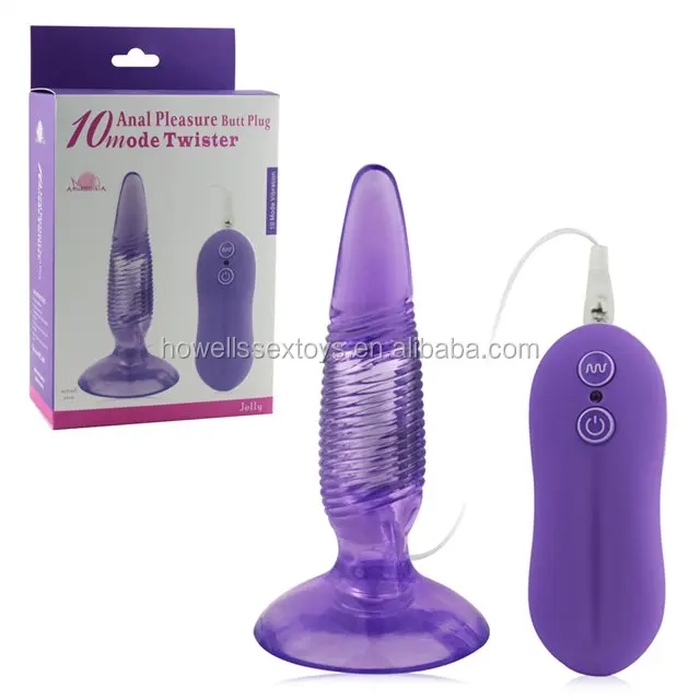 Anal Pleasure Butt Plug - 10 mode Twister Anal plug Sex toy for Women