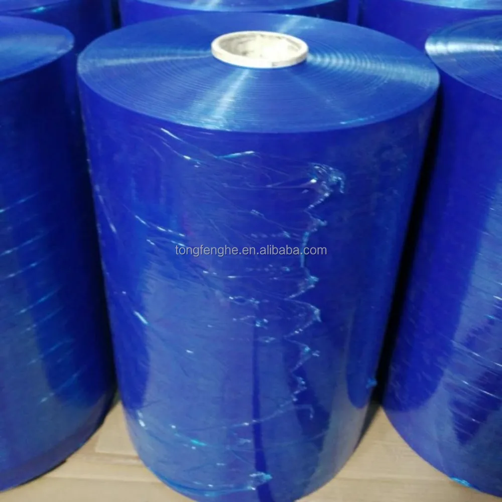 Hot pink plastic wrap stretch pallet package