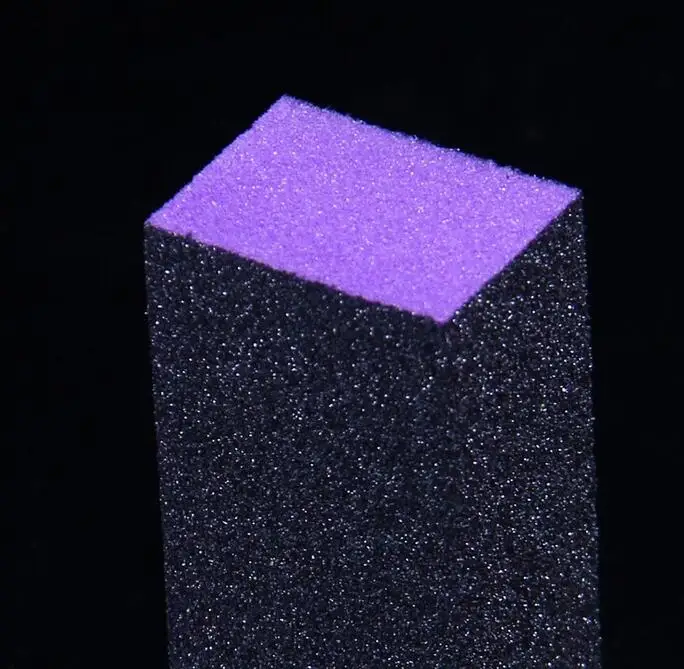 Черно-фиолетовый буфер для ногтей Queen Finger