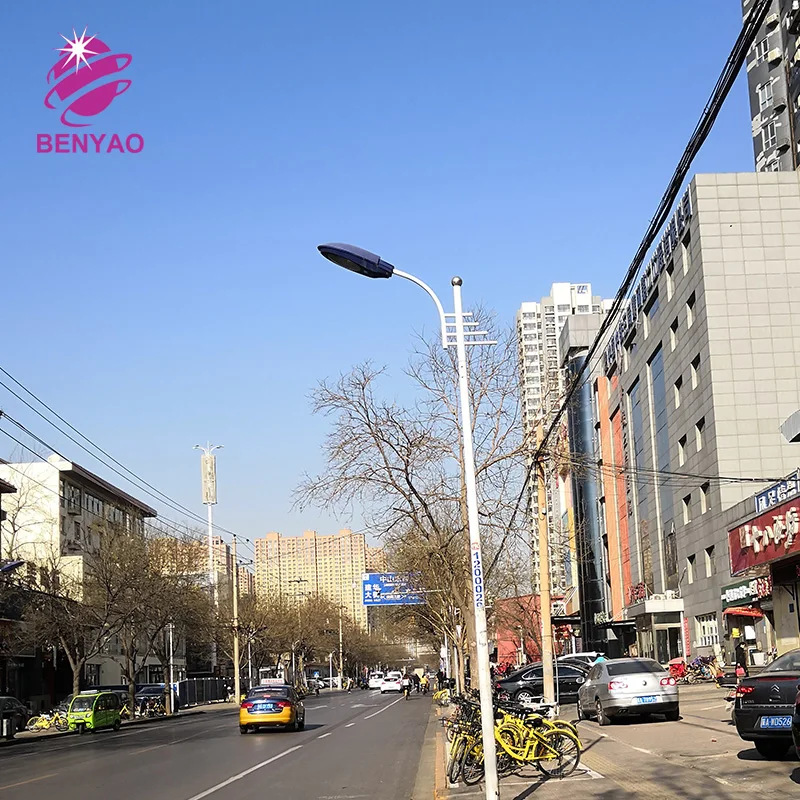 Highway light poles cast iron outdoor lamp post