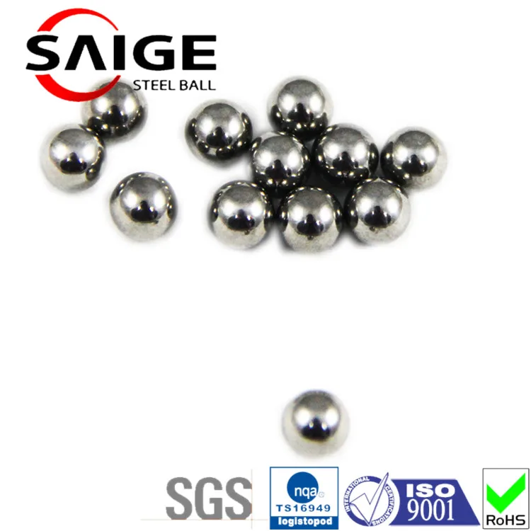 6.35mm high Cr aisi 52100 chrome steel ball bearing for sale G10