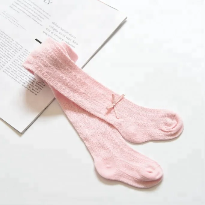 
Baby socks wholesale candy color bow pantyhose 