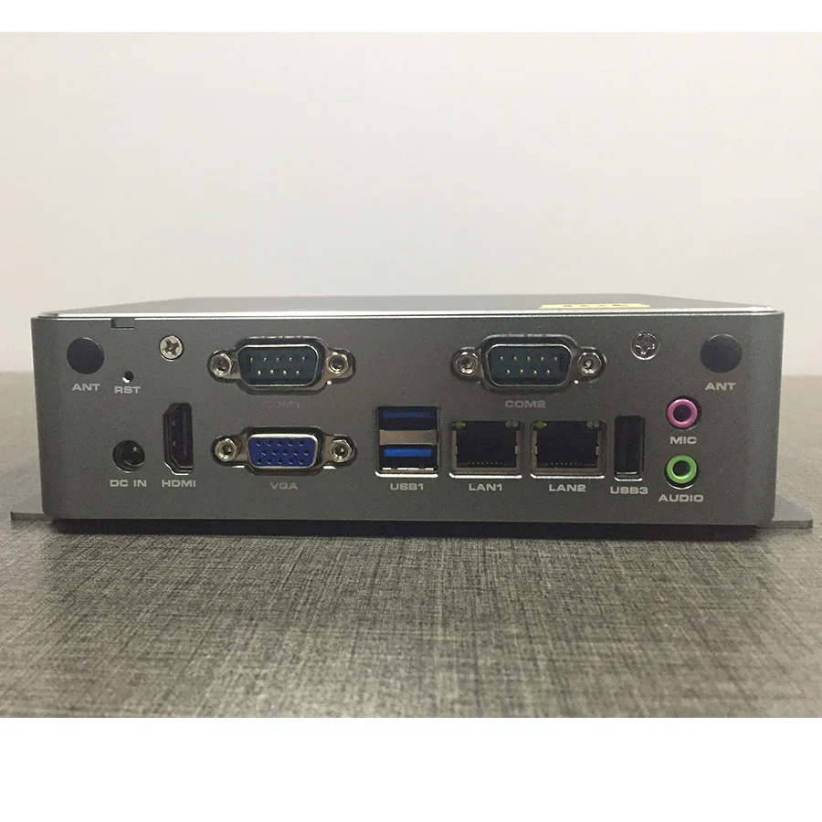N1619Z Celeron J1900 Fanless Nano Industrial Mini PC with RS232