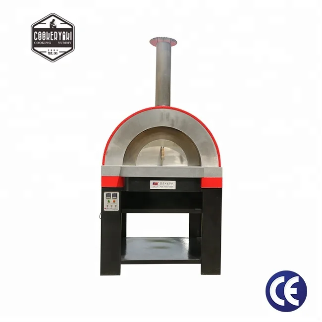 Автоматический Профессиональные Крытый коммерческих газовый lpg небольшой чугун пицца делая машину духовка