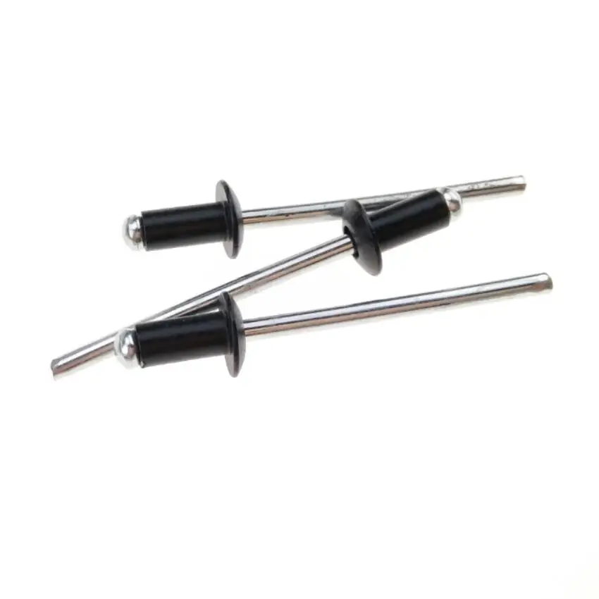
Black Painted Pop Rivets Aluminum Fastener 5052 Steel Mandrel 