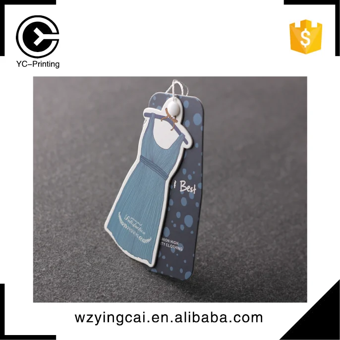 
State logo china price lables polo CMYK clothing price hand tag 