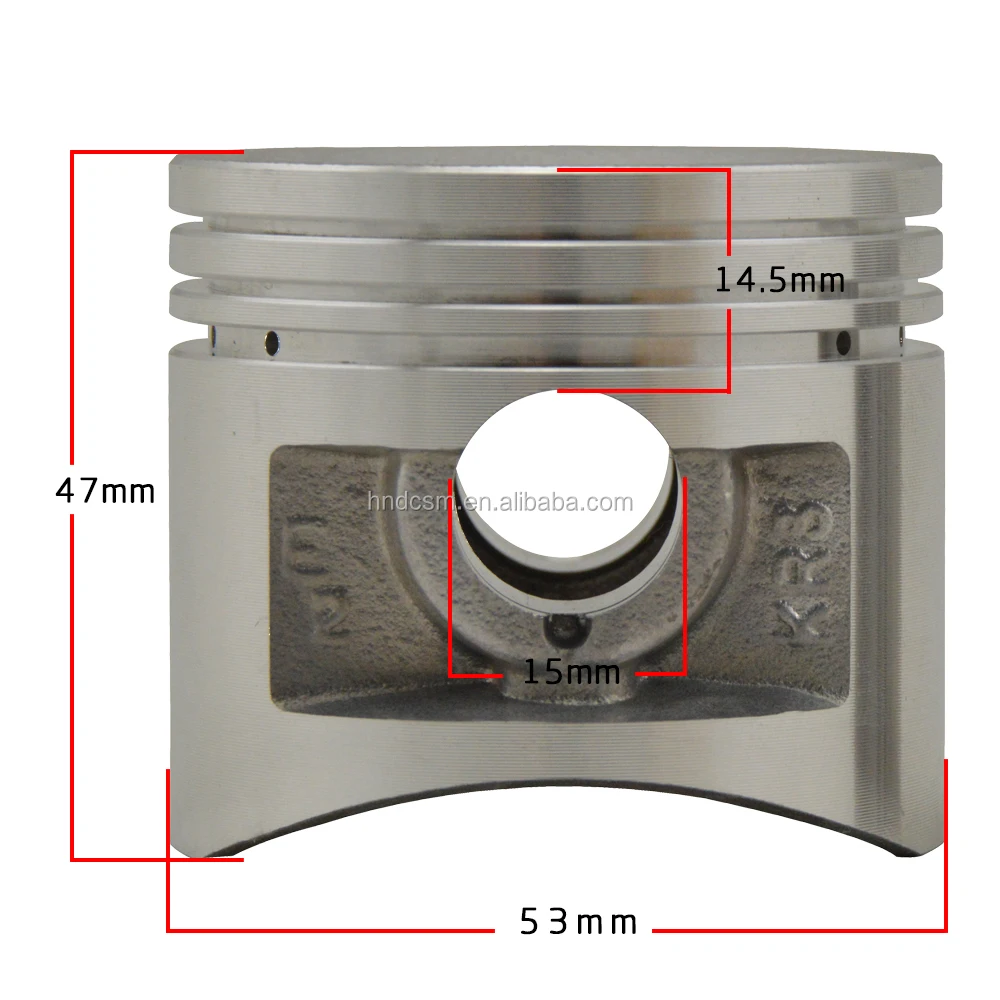 250CC STD + 25 + 50 + 75 + 100 DIA 53 мм ~ 54 мм поршневой штифт 15 мм алюминиевый мотоциклетный поршень для HONDA CA250 CM250 CD250 KR3