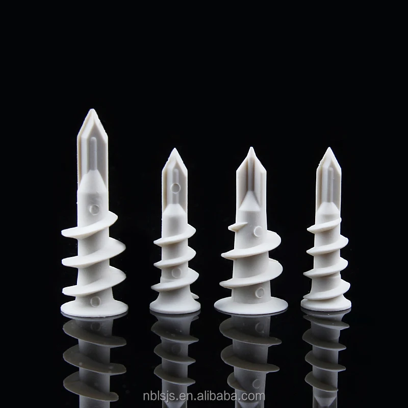 Nylon Self-drilling Anchor with One Point For Plasterboard concrete plastic fixing anchor M13x42