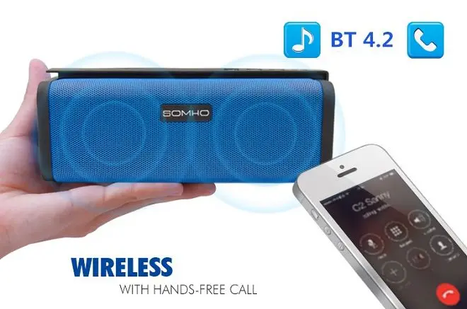 Hot selling Somho S311 extraordinary sound quality cost-effective price  portable outdoor wireless speaker