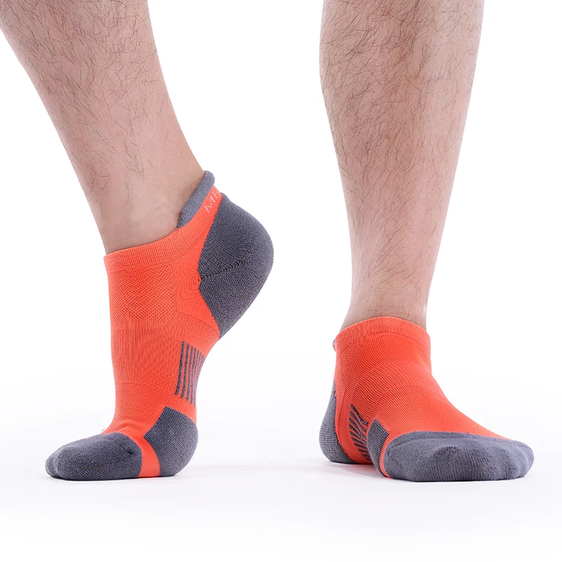 
MEIKAN Custom Unisex Short Socks Quick Drying Anti slip Running Sport Gym Sport Men Ankle Compression Socks 