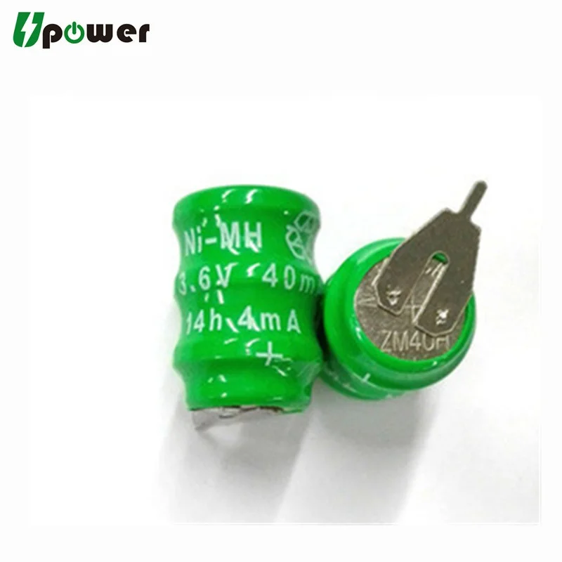 NIMH Rechargeable Battery 3.6V 40mAh b40h NI-MH Battery Pack with Solder Tab