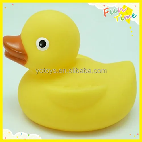 Custom Sale China Squeaky Bath Toy Rubber Duck Water Beach Small Toys Set for Toddler Children