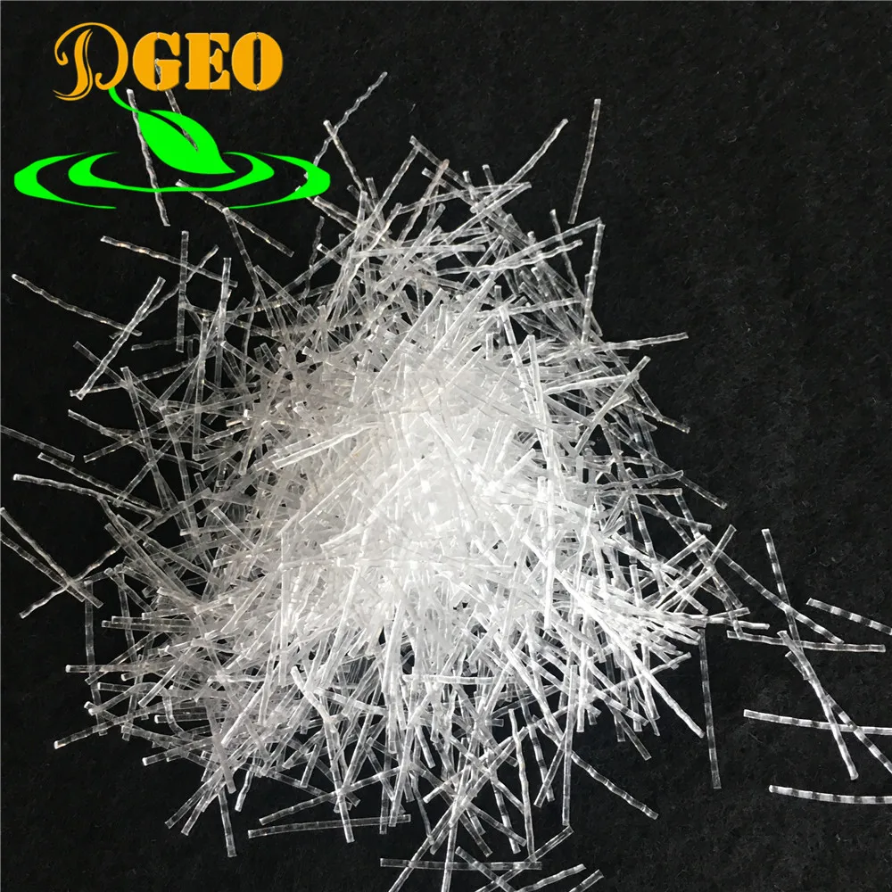 Polypropylene Synthetic polymer  Fiber for Construction