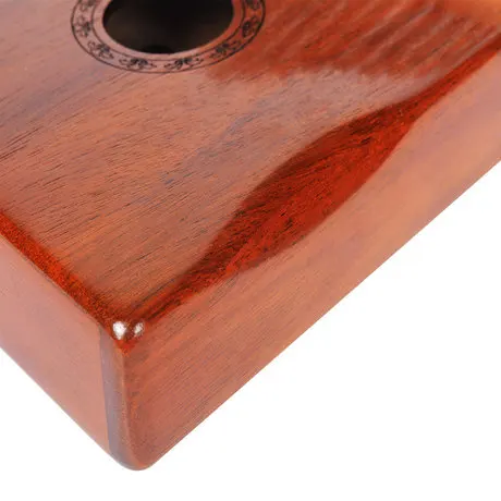 China supplier 17 or 10  Key Mahogany wood Cutway  Kalimba Mbira Sanza Finger Thumb Keyboard Marimba Wood Musical Instrument