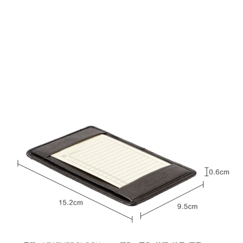 Вещах которые можно сделать примечание Jotter персонализированная кожанная индексная карта держатель