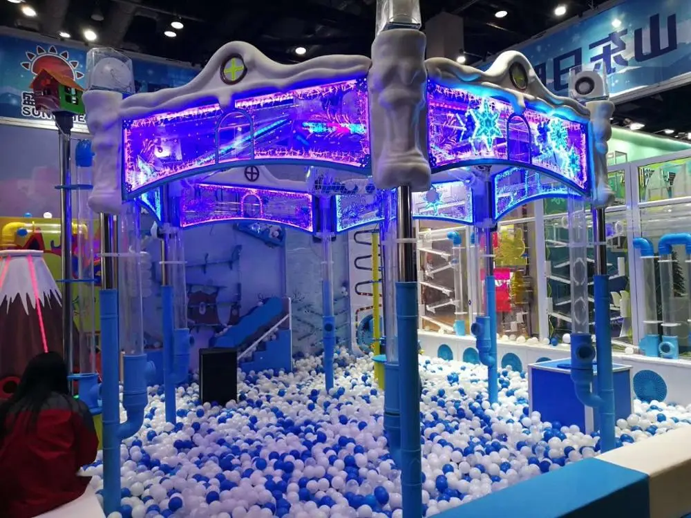 play game machine ball interactive science wall game children