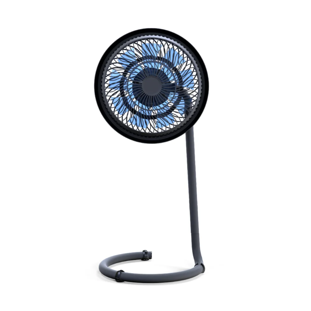 Портативный Пьедестал Таблица обращение пластиковые бесщеточный портативный мини-вентилятор 12 В электрический вентилятор стойки