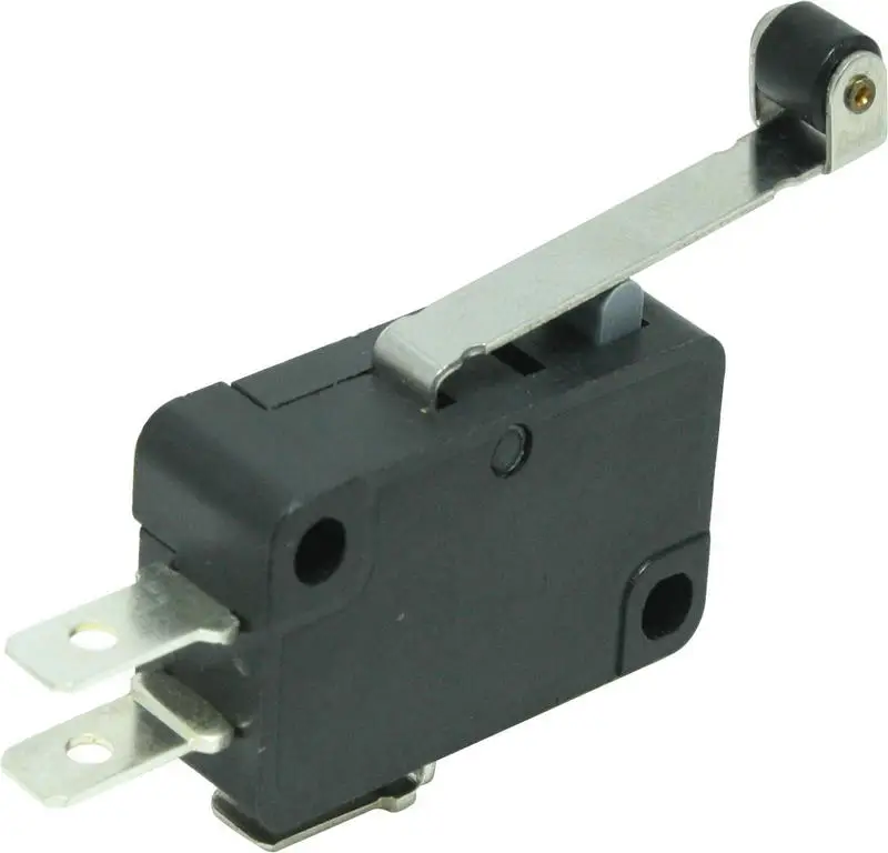 HONGJU Roller Lever Micro Switch With 16A 125VAC/10A 250VAC