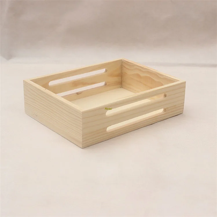Hot-sale pretty Cheap Wooden fruit Storage Crates