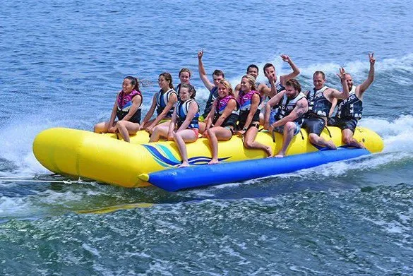 customized inflatable boat for water sport games