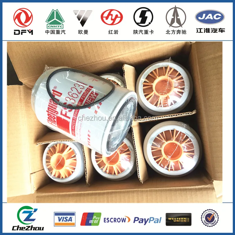 Diesel Engine Fuel Water Separator for Liugong 53C0576 FS36231