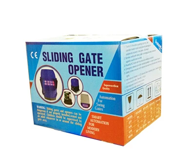 High Security 2000KG 110V/220V AC Solar Powered Waterproof Electric Automatic Sliding Gate Opener