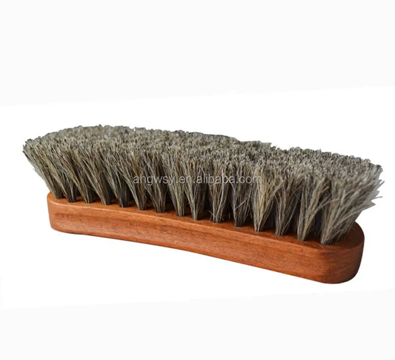 Best QualityWooden Handle  Horse Hair Shoe brushes